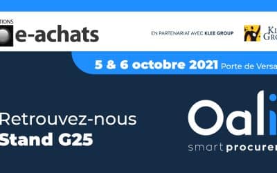 Oalia partenaire du salon solutions – 5 & 6 octobre 2021 – Paris Porte de Versailles