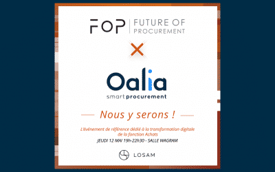 Oalia partenaire de Future of Procurement le 12 mai 2022 à Paris