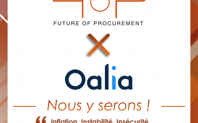 Oalia partenaire de Future of Procurement le 24 mai 2023 à Paris