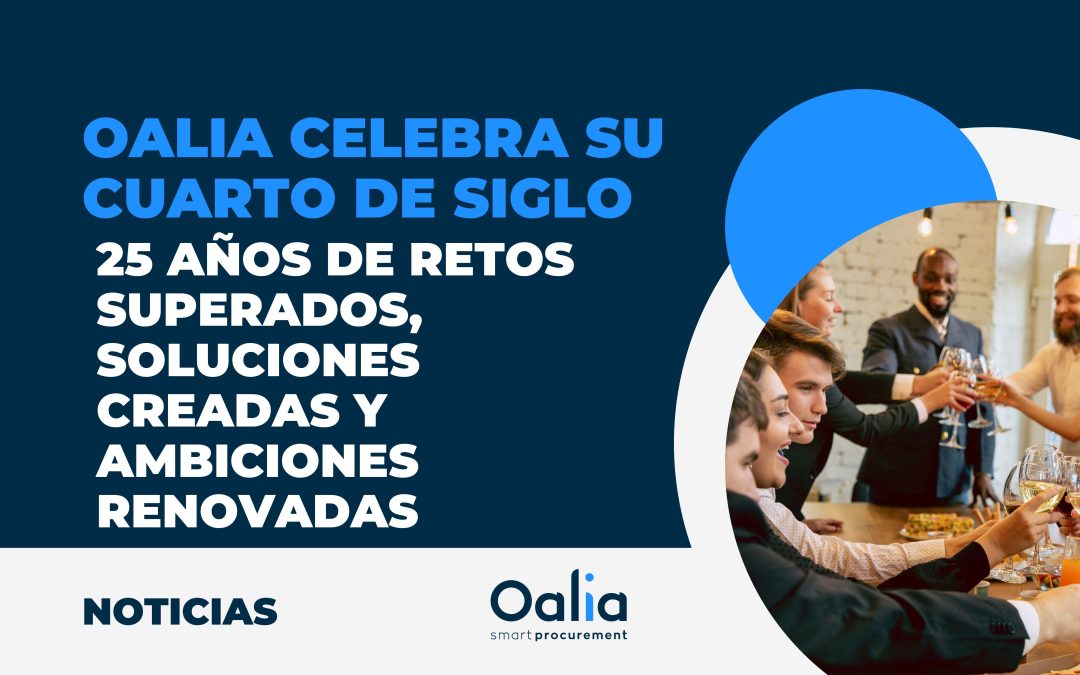 Oalia celebra su cuarto de siglo: 25 años de innovación al servicio del rendimiento de las compras